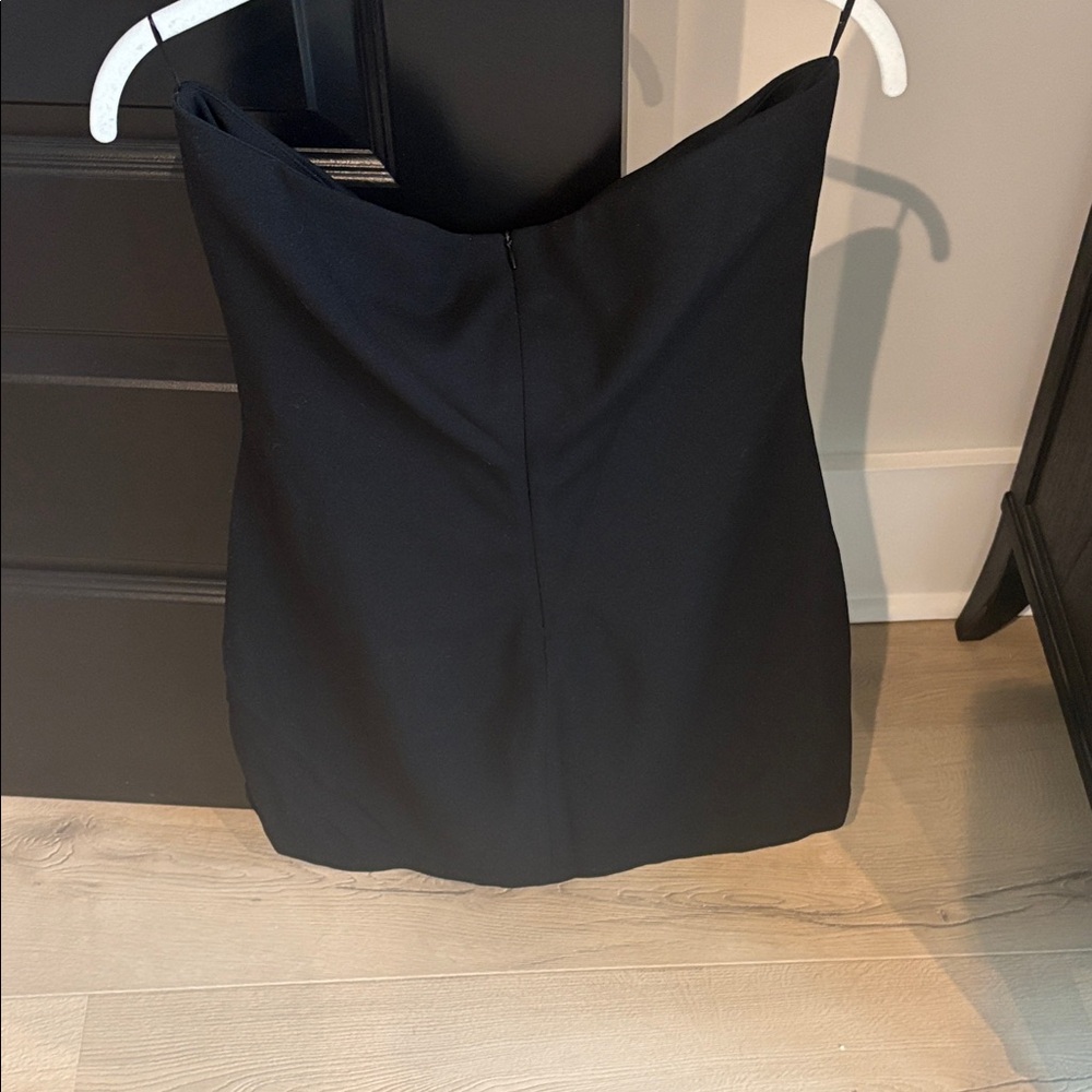 Zara Black Strapless Dress - Picture 4 of 4